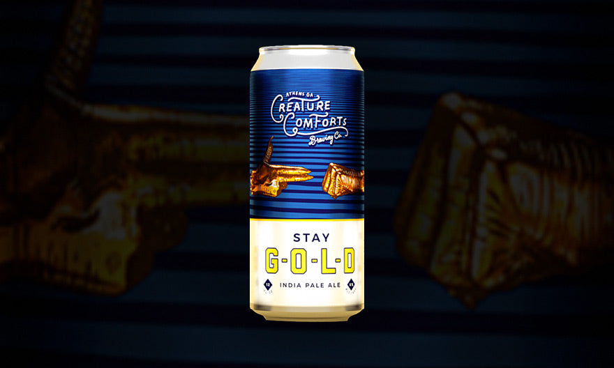 STAY GOLD IPA WITH CREATURE COMFORTS X INTERBORO
