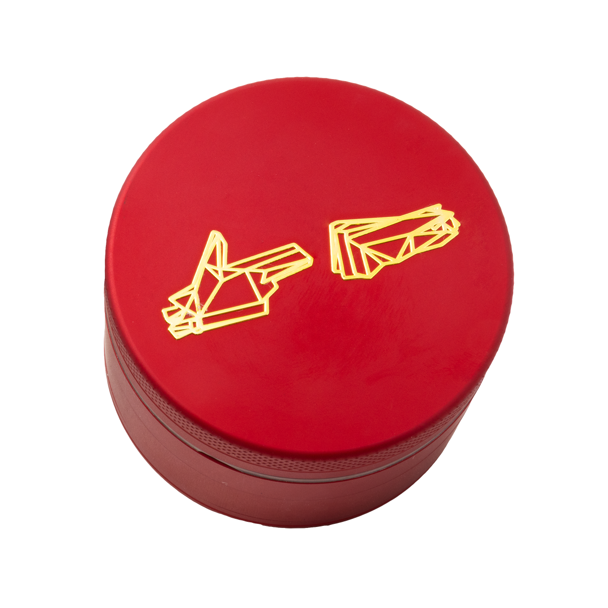 GOLDEN HANDS RED HERB GRINDER DETAIL 2