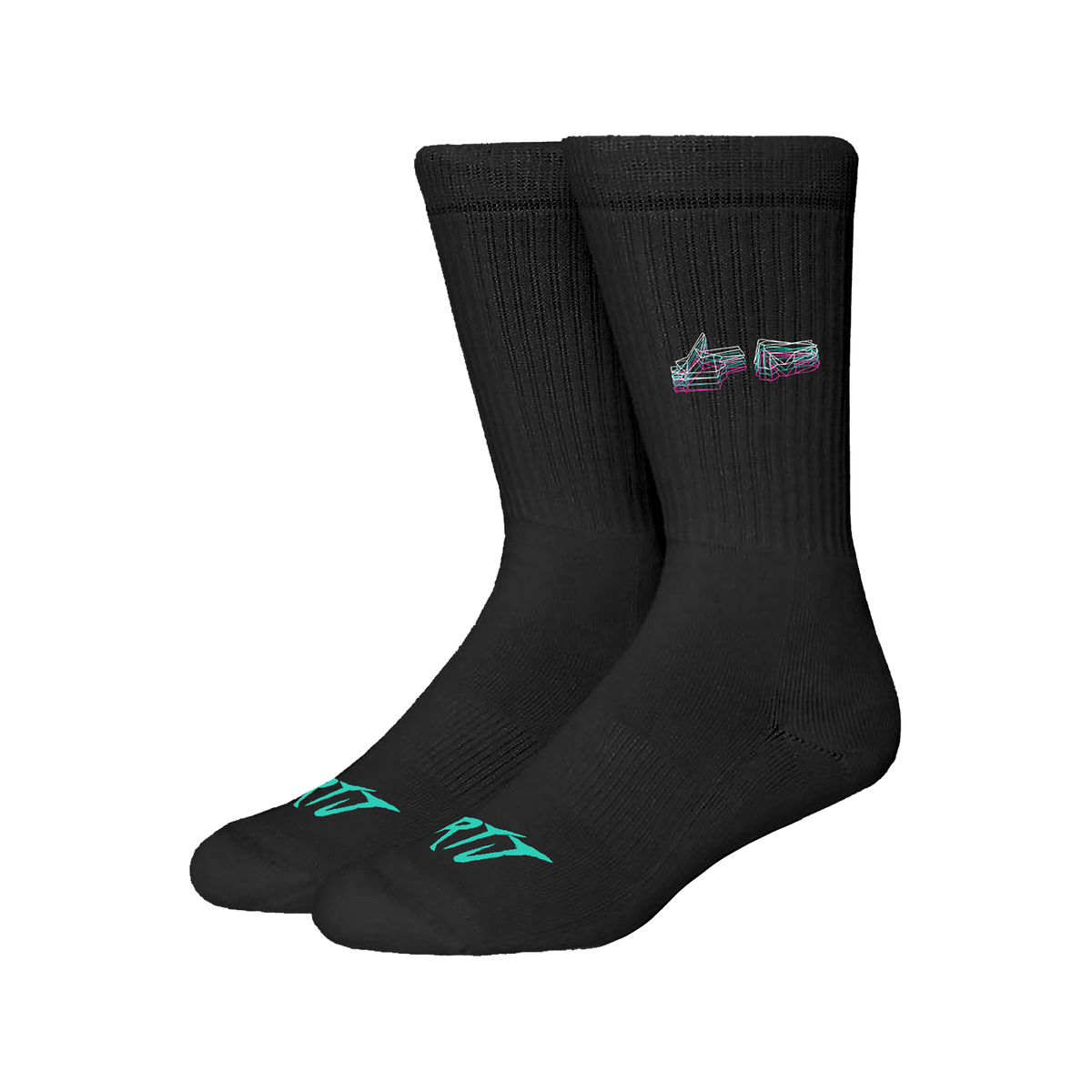RTJ-4D SOCKS BLACK