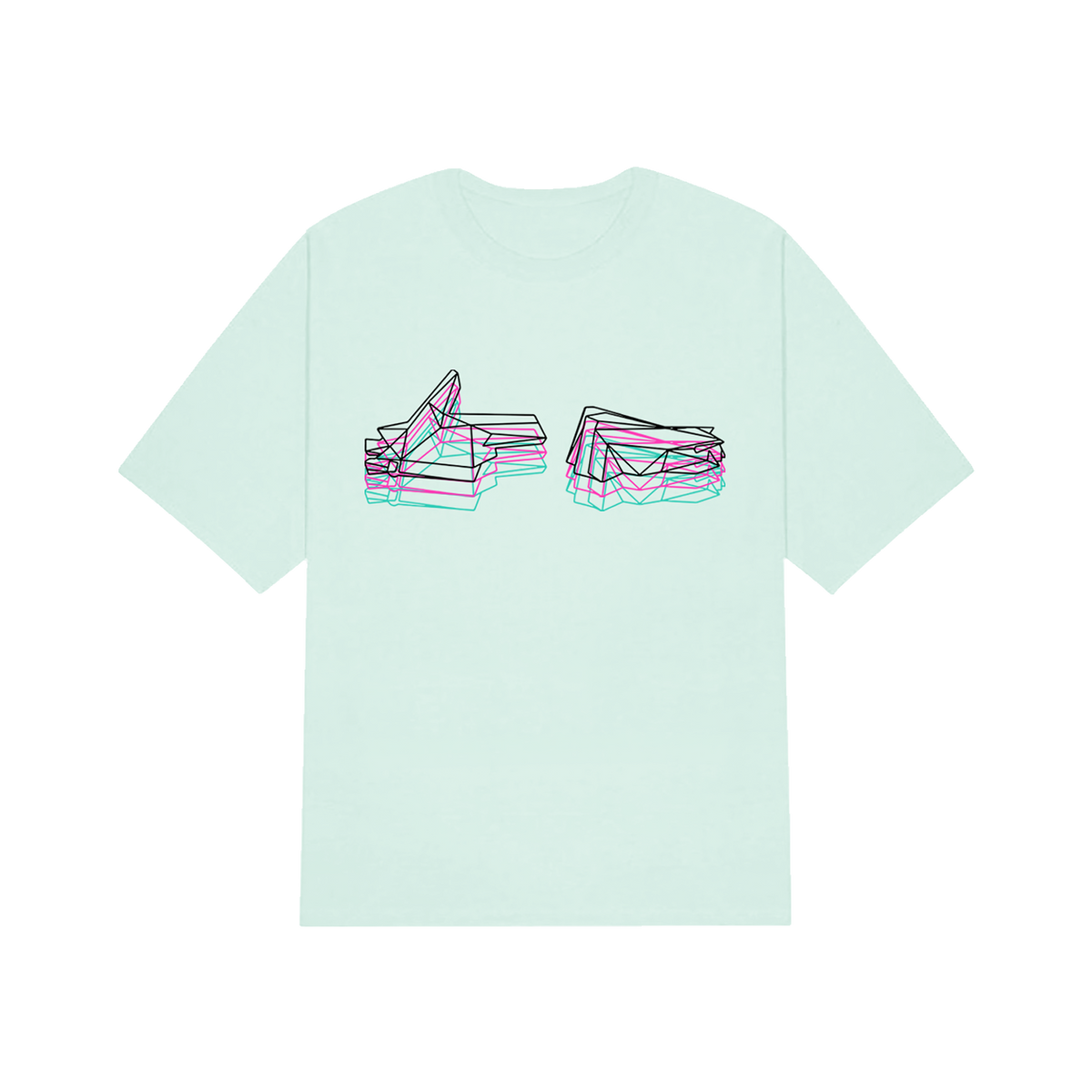 RTJ-4D T-SHIRT SEAFOAM