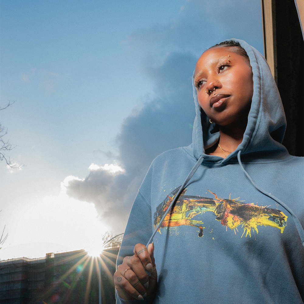 RTJ DRIP HANDS HOODIE (BLUE)