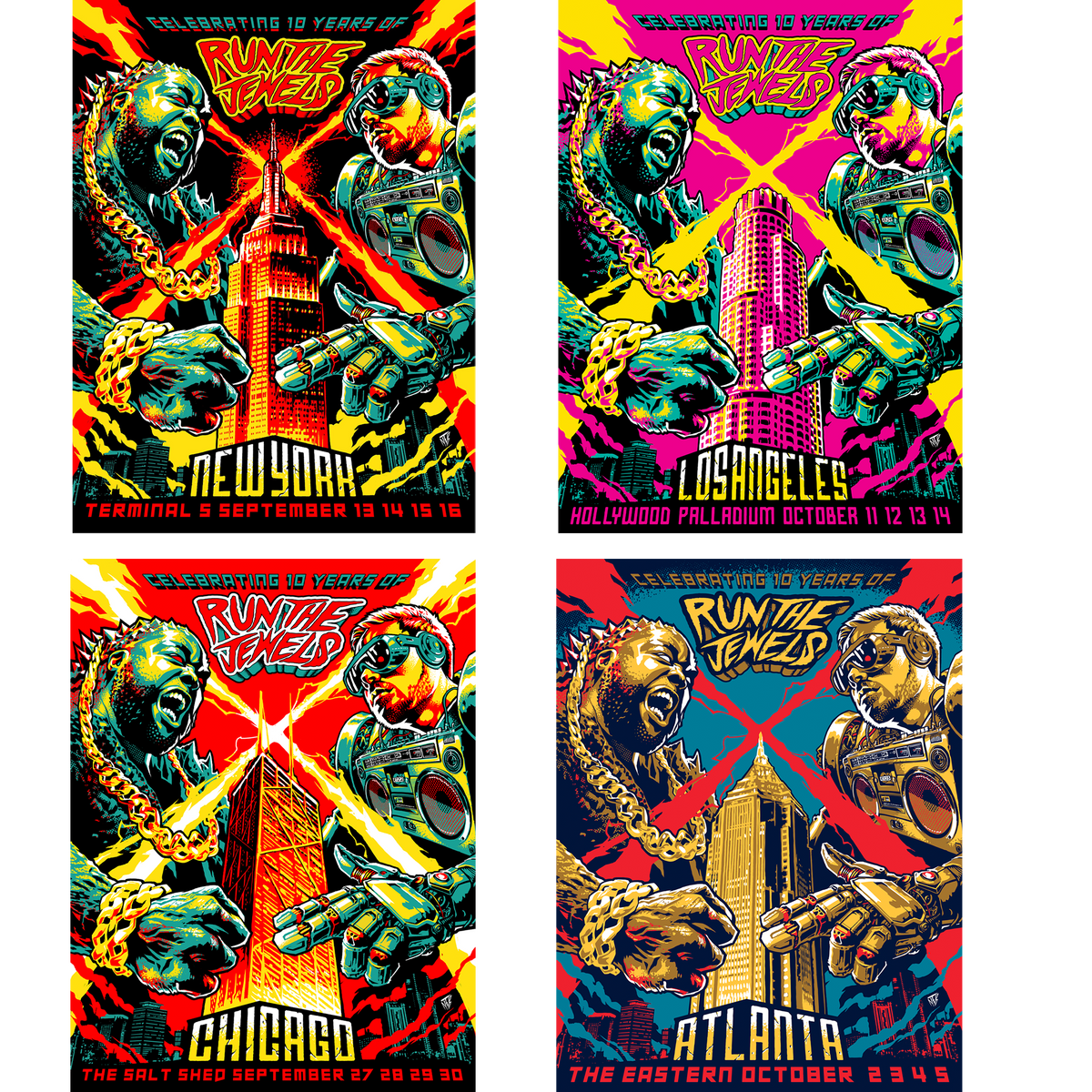 RTJX POSTER BUNDLE