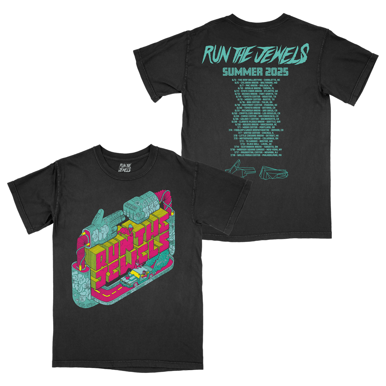 RTJ SUMMER '25 TOUR T-SHIRT